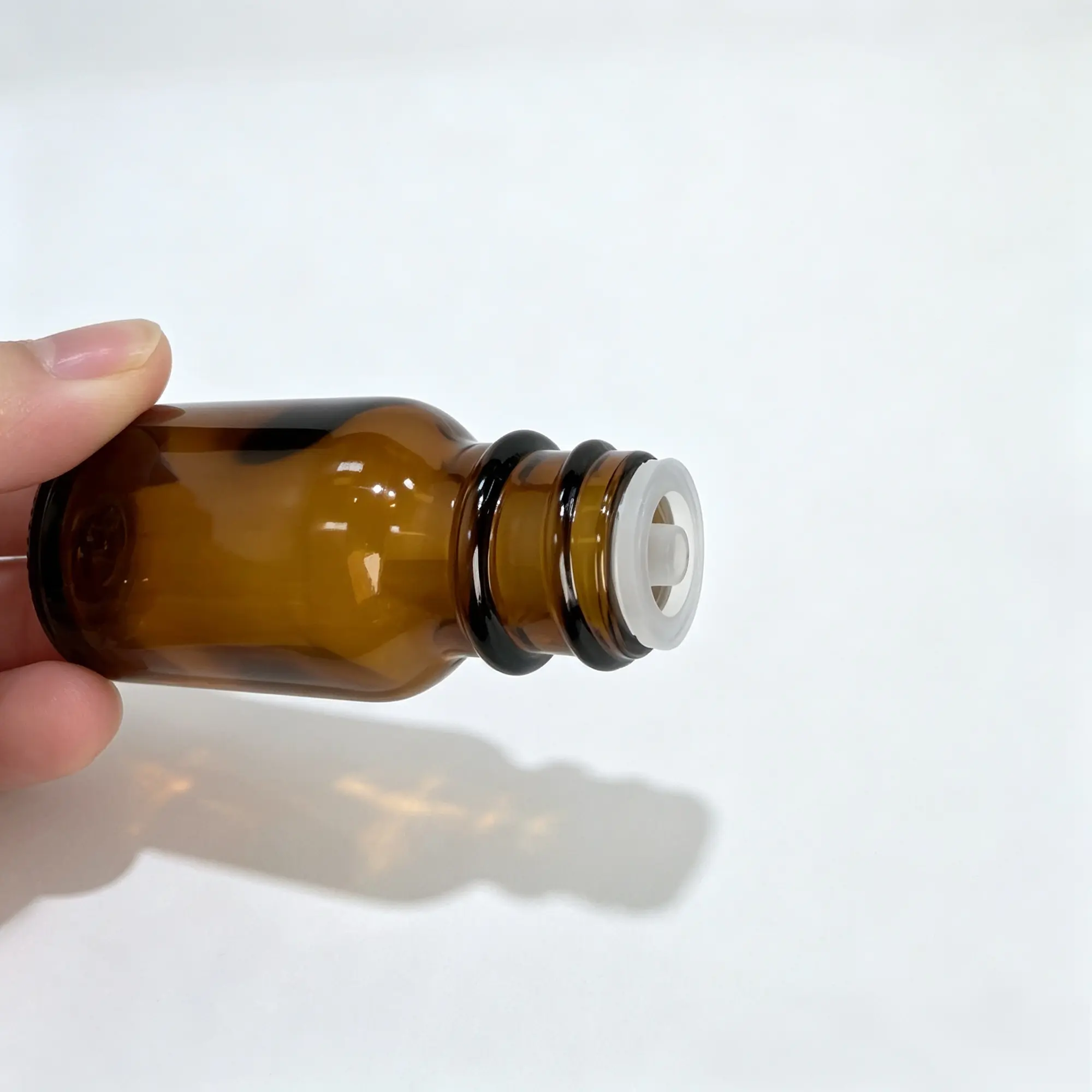 15ml Euro Dropper Essential Oil Bottle Orifice Reducer Bottle neck and orifice reducer components for the 15ml Euro dropper essential oil bottle